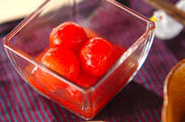 味付けシンプル トマトのハチミツレモン漬け まるでスイーツ