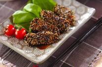 サバのゴマ照り焼き