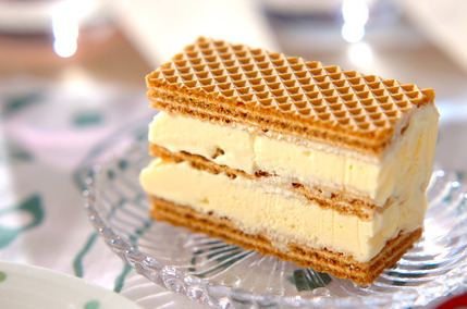 ウエハースアイスケーキ
