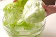 ゆでレタスの作り方の手順1
