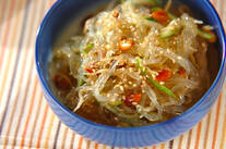 春雨とカリカリジャコのサラダ