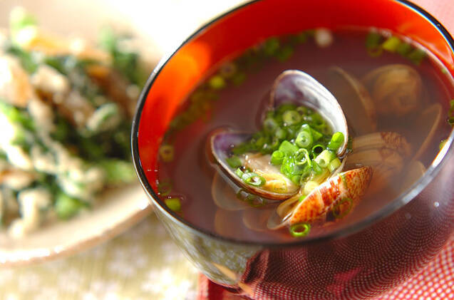 アサリのお吸い物