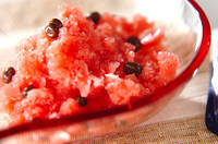 スイカのグラニテ