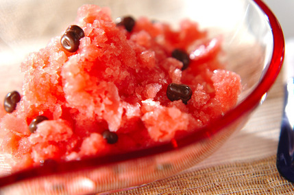 スイカのグラニテ