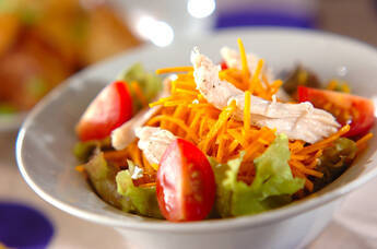 せん切りカボチャの和風マリネ