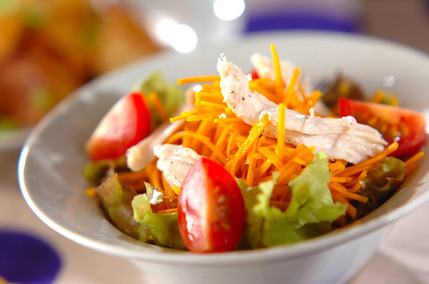 せん切りカボチャの和風マリネ