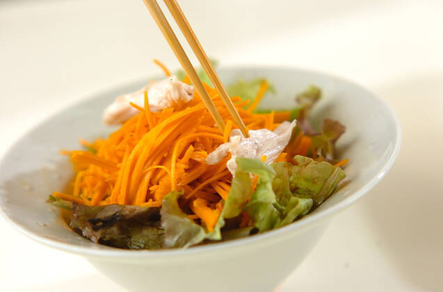 せん切りカボチャの和風マリネの作り方の手順7