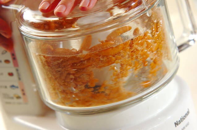 柿ピーショコラブランの作り方の手順1