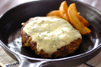 チーズカレーバーグ