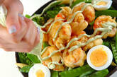 エビフリッターの温サラダの作り方9