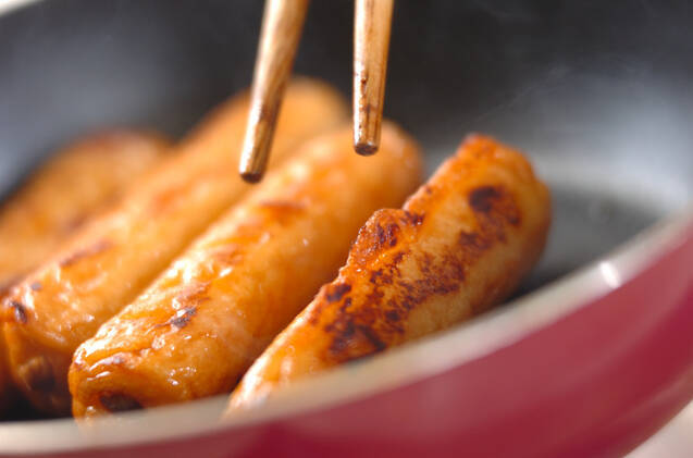 焼きゴボ天の作り方の手順3