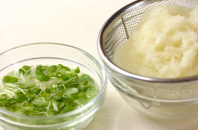 焼きゴボ天の作り方の手順1