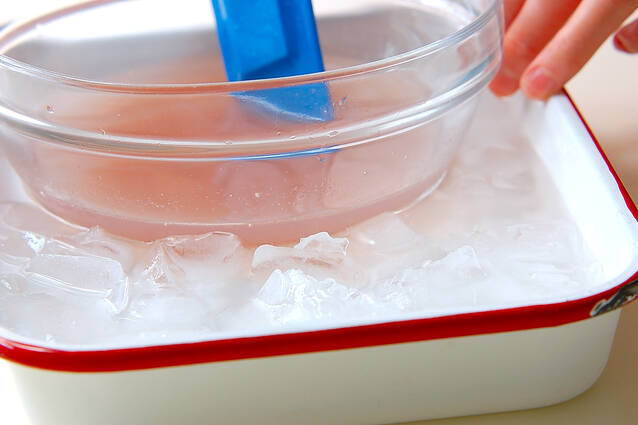 巨峰のゼリーの作り方の手順4