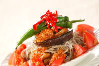 そばのサラダ仕立て