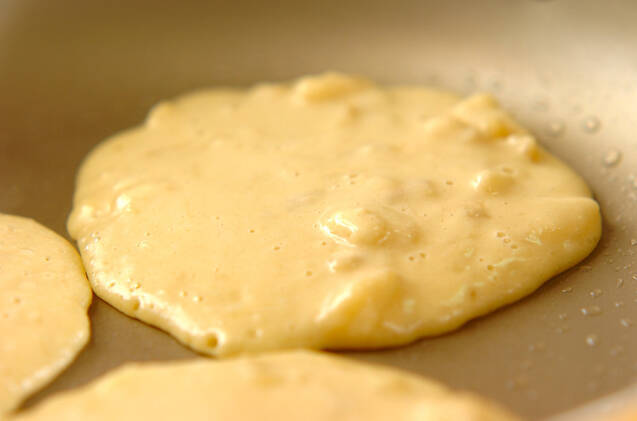 バナナパンケーキの作り方の手順5