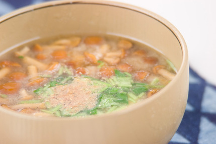 ナメコのみそ汁