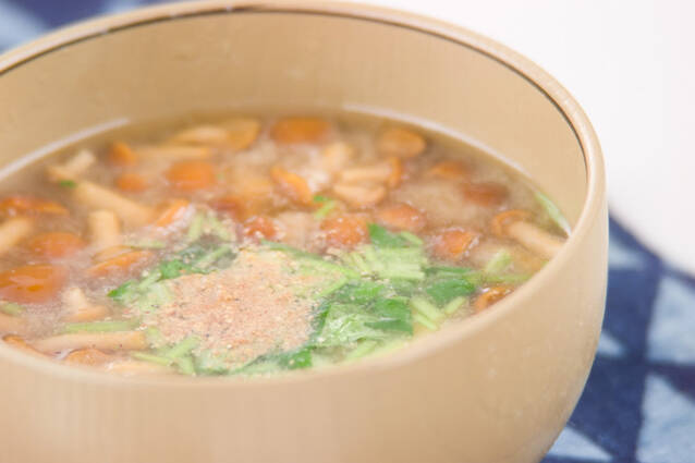 ナメコのみそ汁