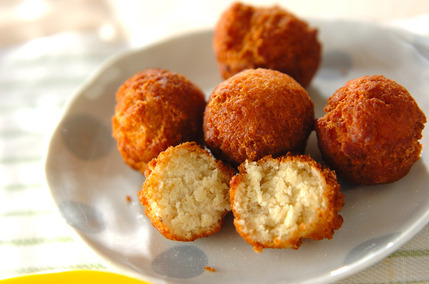 レンコン入りドーナツ