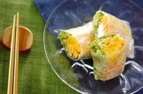 生春巻きキャロットサラダ