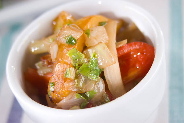 焼きパプリカのマリネ