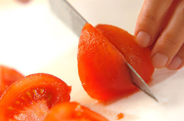 トマトのデザートの作り方の手順3