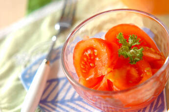 トマトのデザート