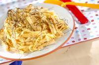 ウニの根菜クリームパスタ