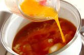 ユリネのふんわり卵汁の作り方2