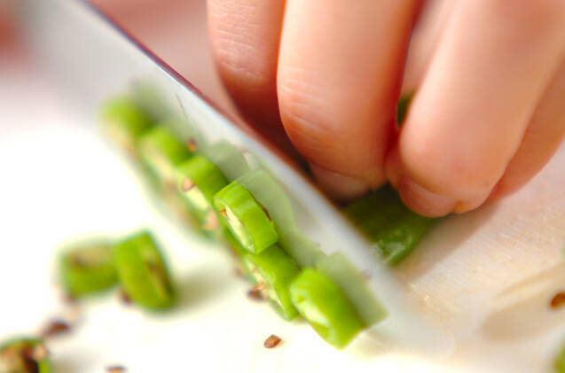 カボチャの田舎煮の作り方の手順2