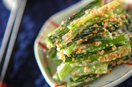 青菜のゴママヨ和え