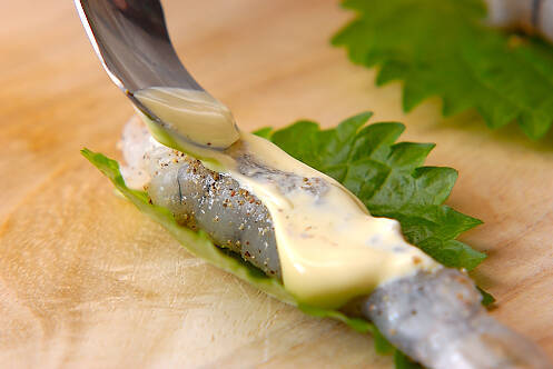 エビマヨフライの作り方の手順3