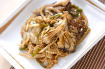 モヤシの卵とじ