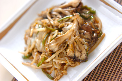 モヤシの卵とじ