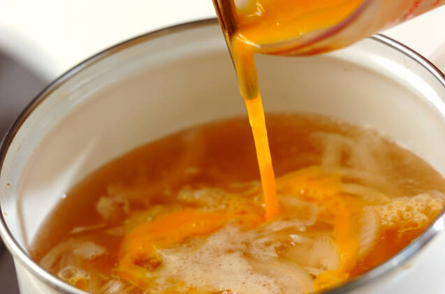 卵のトロミ汁の作り方の手順4