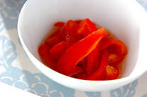 焼きパプリカのマリネ