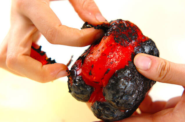 焼きパプリカのマリネの作り方の手順3