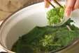 モロヘイヤ汁の作り方の手順4
