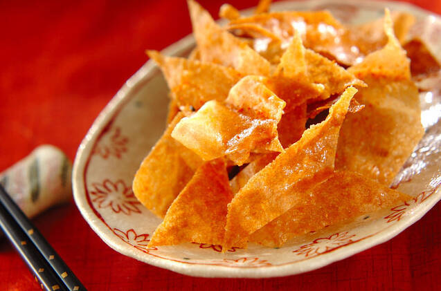 春巻きのパリパリ揚げ