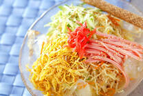 具たっぷり冷麺