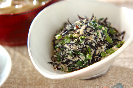 ヒジキの白和え