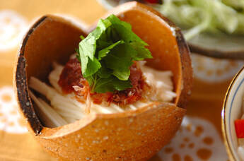 大和芋のおかか梅和え