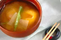 白玉団子のみそ汁