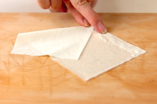 カボチャのサモサ風の作り方の手順3