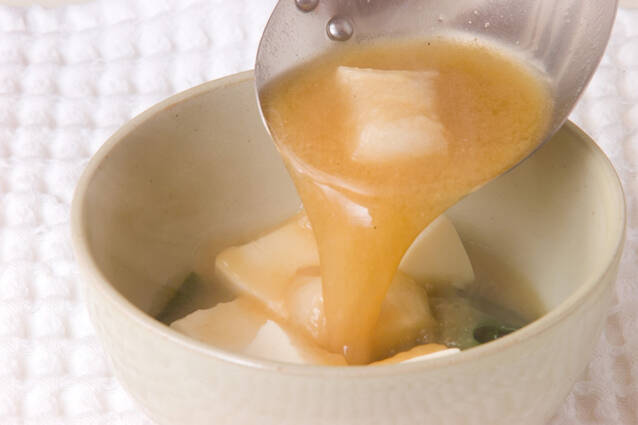 豆腐とワカメのみそ汁の作り方の手順5