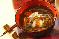 ジャガイモ素麺汁