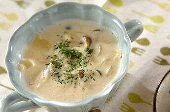 ジャガイモのミルクスープ