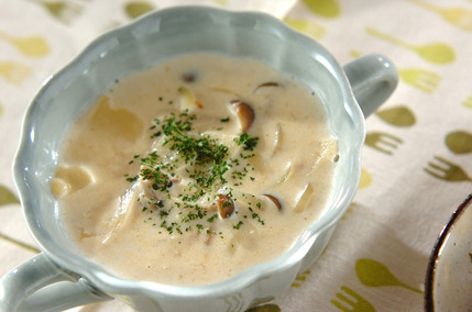 ジャガイモのミルクスープ