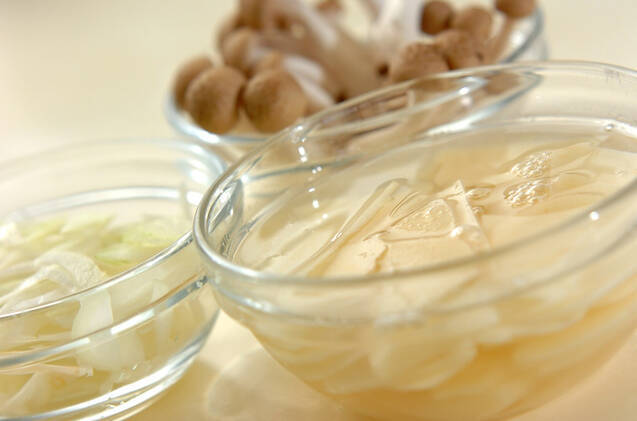 ジャガイモのミルクスープの作り方の手順1