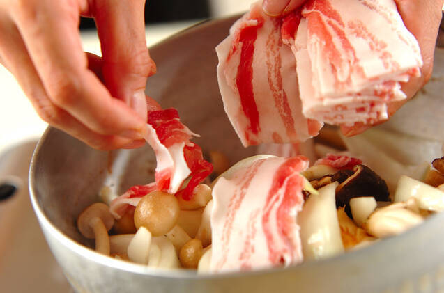 豚肉とシイタケのうま煮の作り方の手順6