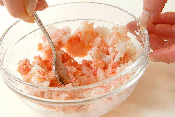 明太里芋の作り方の手順3